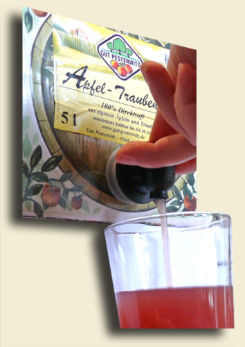 Pesterwitzer Saft frisch genießen