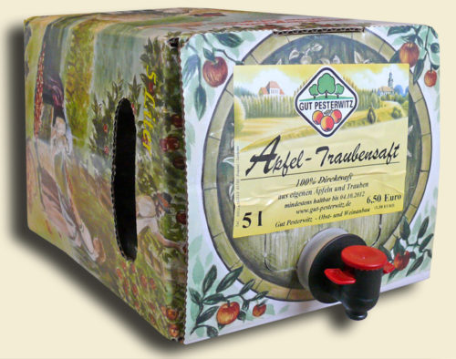 Direktsaft aus Pesterwitz in der Bag-in-Box