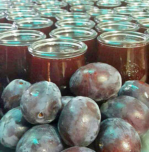 Pflaumen-Fruchtaufstrich hausgemacht